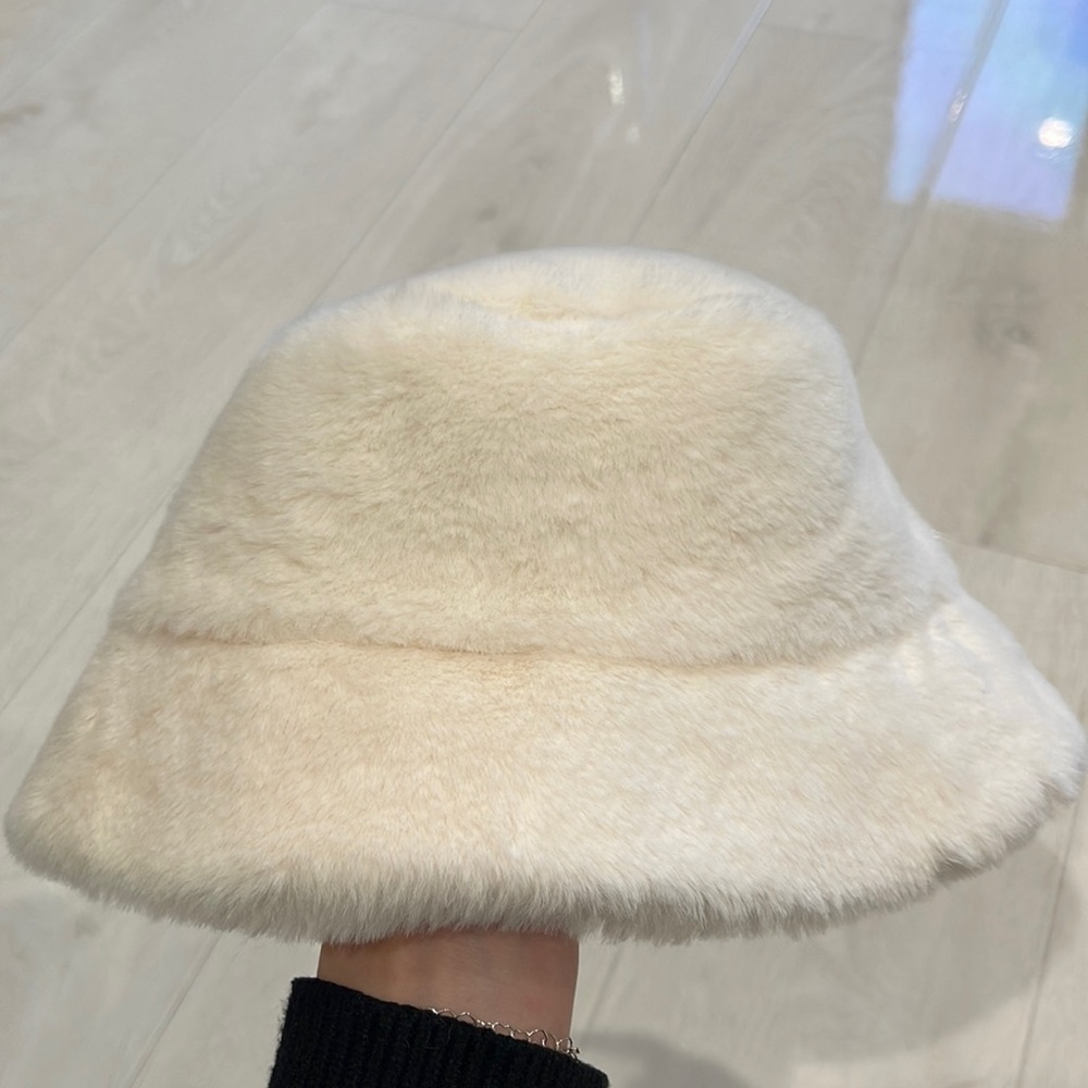 Fuzzy Bucket Hat- one size